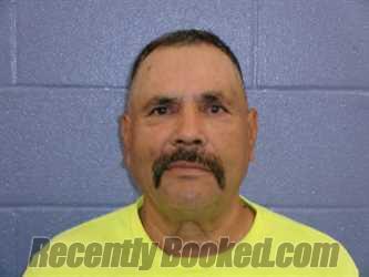 Booking photo from Andrews County, Texas