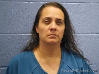 Mugshot of MAYRA LIZETH GARCIA booked in Andrews County, Texas on April 14, 2026