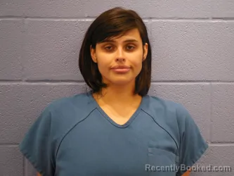 Mugshot of ALEXANDRA MARI HUERTA booked in Andrews County, Texas on May 6, 2026