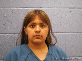 Mugshot of FAITHE MONIQUE CARRILLO booked in Andrews County, Texas on May 7, 2026