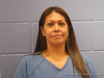 Mugshot of APRIL ANNE VILLANUEVA booked in Andrews County, Texas on July 3, 2026