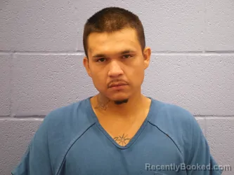 Mugshot of Ricardo Josue Valverde booked in Andrews County, Texas on August 7, 2026