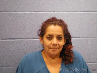 Mugshot of Angelina Rodriquez Garcia booked in Andrews County, Texas on August 21, 2026