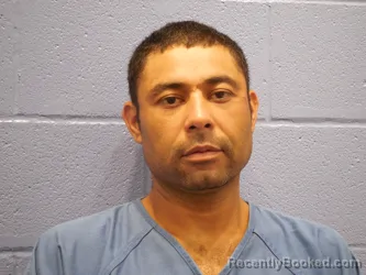 Mugshot of Hector Armando Balderas booked in Andrews County, Texas on August 27, 2026