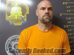 Booking photo from Morgan County, Missouri