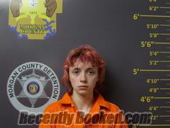 Booking photo from Morgan County, Missouri