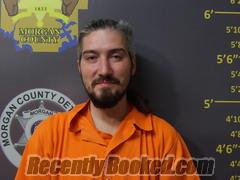 Booking photo from Morgan County, Missouri