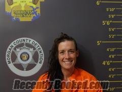 Booking photo from Morgan County, Missouri