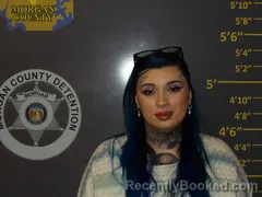 Booking photo from Morgan County, Missouri
