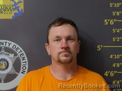 Booking photo from Morgan County, Missouri