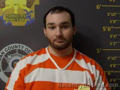 Booking photo from Morgan County, Missouri