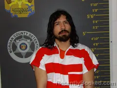 Booking photo from Morgan County, Missouri