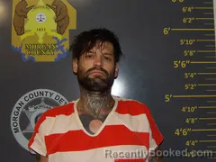 Mugshot of BRETT HILL booked in Morgan County, Missouri on April 28, 2026