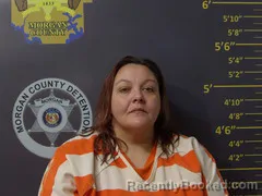 Mugshot of JESSICA RENEE THOMPSON booked in Morgan County, Missouri on May 7, 2026