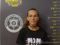 Mugshot of SAMANTHA GIBSON booked in Morgan County, Missouri on May 11, 2026