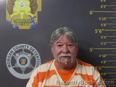 Mugshot of RONALD EUGENE MOORE booked in Morgan County, Missouri on May 15, 2026