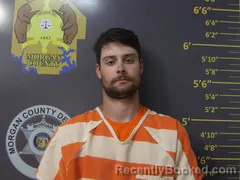 Mugshot of AUSTIN DOUGLAS MENNING booked in Morgan County, Missouri on May 16, 2026