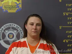 Mugshot of HALEY BROOKE ALLEN booked in Morgan County, Missouri on May 16, 2026