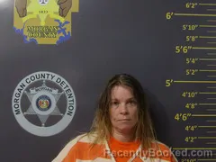 Mugshot of DEANA RAE JOHNSON booked in Morgan County, Missouri on May 18, 2026