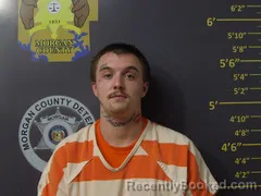 Mugshot of TRENTON JAMES STEWART booked in Morgan County, Missouri on June 5, 2026