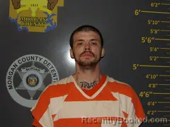 Mugshot of DAKOTA ANDREW HENDERSON booked in Morgan County, Missouri on June 8, 2026
