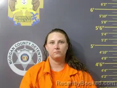 Mugshot of HALEY BROOKE ALLEN booked in Morgan County, Missouri on July 7, 2026