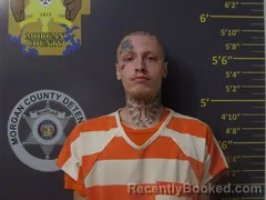 Mugshot of JAYDON SCOTT CALLEN booked in Morgan County, Missouri on July 10, 2026
