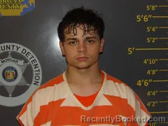 Mugshot of LEVI PAUL WESLEY CANTRELL booked in Morgan County, Missouri on July 14, 2026