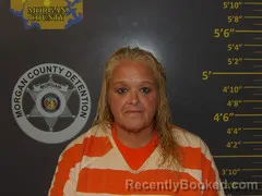 Mugshot of KERRI R FERGUSON booked in Morgan County, Missouri on July 23, 2026