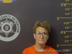 Mugshot of KATHLEEN ANN MOORE booked in Morgan County, Missouri on July 24, 2026