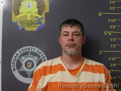 Mugshot of CHRISTOPHER DAVID ROBERTSON booked in Morgan County, Missouri on July 31, 2026