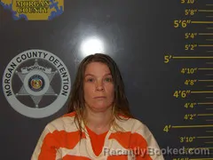 Mugshot of DEANA RAE JOHNSON booked in Morgan County, Missouri on August 3, 2026