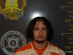 Mugshot of Gabriel Alan Curtis booked in Morgan County, Missouri on August 16, 2026
