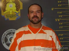Mugshot of Justin Andrew Tull booked in Morgan County, Missouri on August 18, 2026