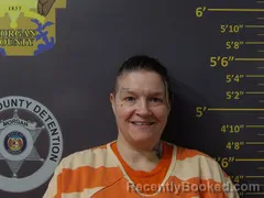 Mugshot of Crystal Sue Watts booked in Morgan County, Missouri on August 21, 2026