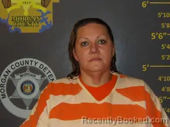 Mugshot of Amy Louise Wyatt booked in Morgan County, Missouri on September 8, 2026