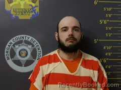 Mugshot of Michael Alexander Reed booked in Morgan County, Missouri on October 23, 2026
