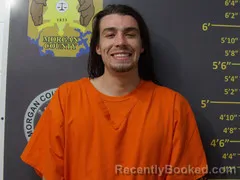 Mugshot of Daniel Joseph Bebermeyer booked in Morgan County, Missouri on October 23, 2026