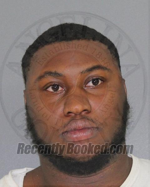 Booking photo from Angelina County, Texas