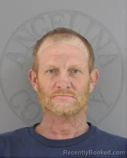 Booking photo from Angelina County, Texas