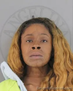 Booking photo from Angelina County, Texas