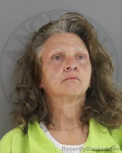 Mugshot of MARY E SEARS booked in Angelina County, Texas on March 4, 2026