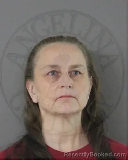Mugshot of JAMIE RENEA DUNN booked in Angelina County, Texas on May 11, 2026
