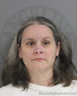 Mugshot of SHANNON DEANN POWELL booked in Angelina County, Texas on August 4, 2026