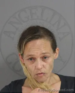 Mugshot of MARLA JO EASON booked in Angelina County, Texas on August 5, 2026