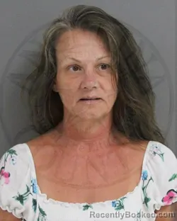 Mugshot of Rhonda Turman booked in Angelina County, Texas on August 6, 2026