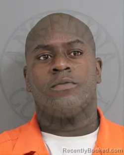 Mugshot of Demonte Devon Byrd booked in Angelina County, Texas on August 20, 2026