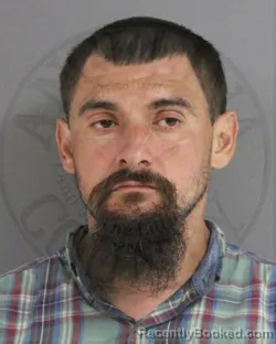 Mugshot of Armando Jesus Delacruz booked in Angelina County, Texas on August 21, 2026