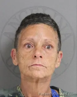 Mugshot of Theresa Spears booked in Angelina County, Texas on August 21, 2026