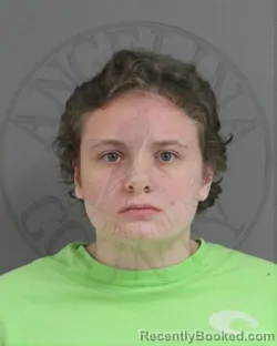 Mugshot of Raylee Laurel White booked in Angelina County, Texas on August 25, 2026